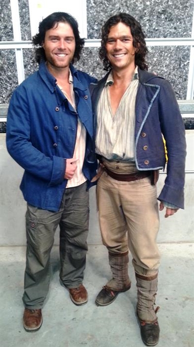 'Tarzan' swings to pirate ship